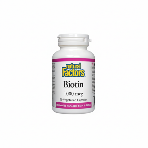Natural Factors Biotin 1000mcg Capsules 90s