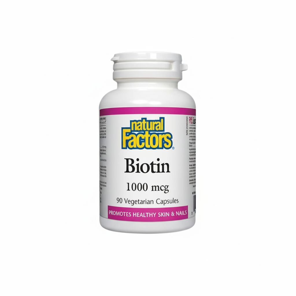 Natural Factors Biotin 1000mcg Capsules 90s