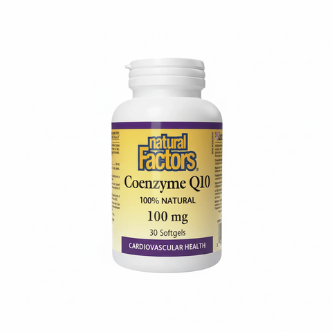 Natural Factors Coenzyme Q10 100mg Softgel 30s