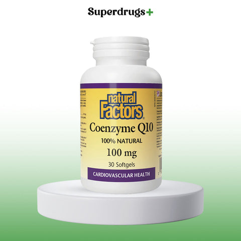 Natural Factors Coenzyme Q10 100mg Softgel 30s