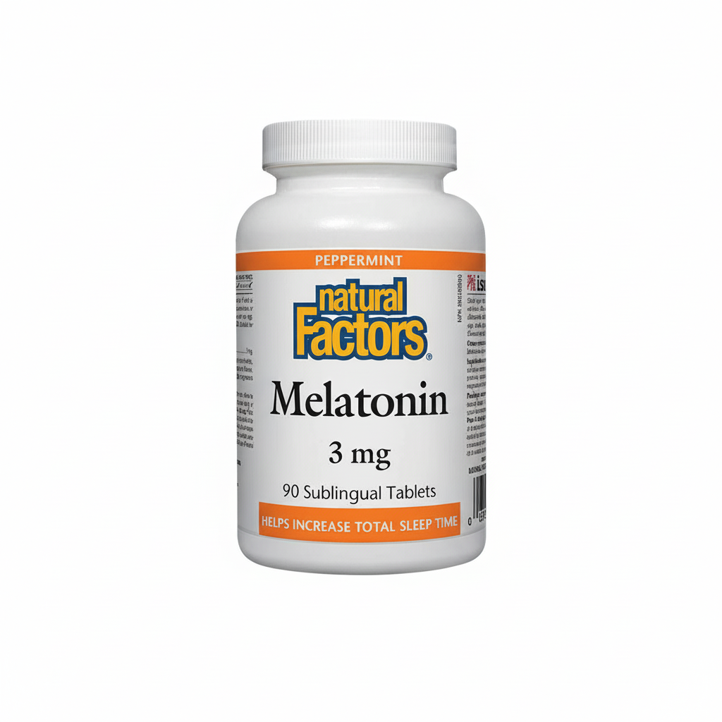 Natural Factors Melatonin 3mg Tablets 90s