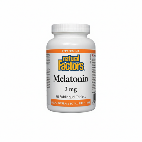 Natural Factors Melatonin 3mg Tablets 90s