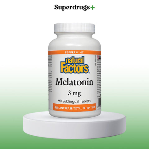 Natural Factors Melatonin 3mg Tablets 90s