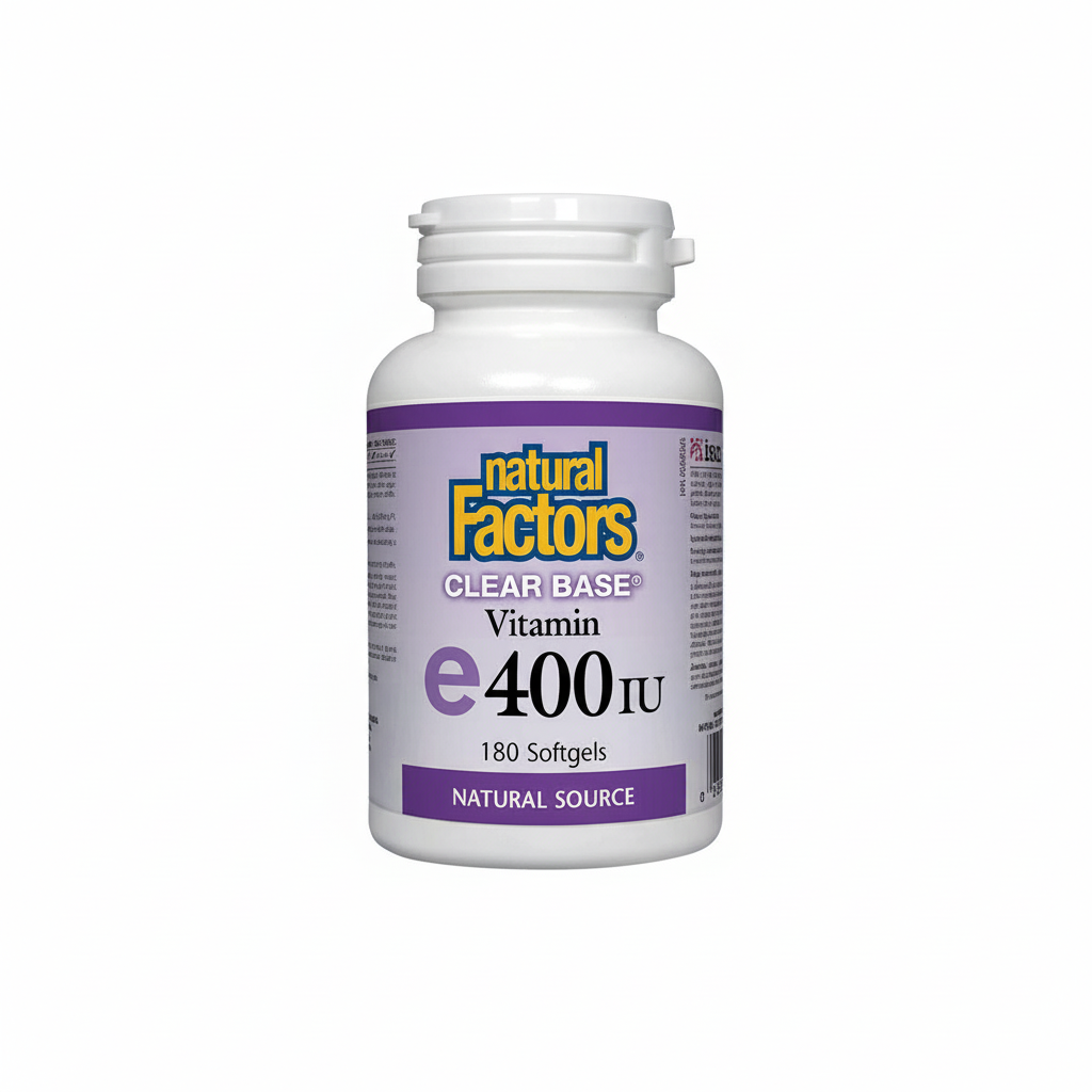 Natural Factors Vitamin E 400IU Softgels 90s