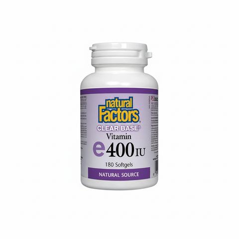 Natural Factors Vitamin E 400IU Softgels 90s