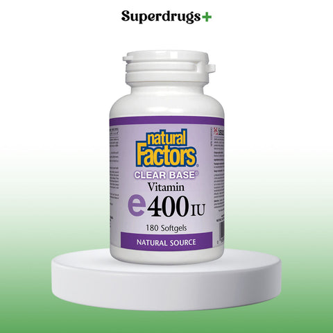 Natural Factors Vitamin E 400IU Softgels 90s