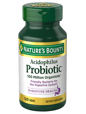 Nature's Bounty Acidophilus Probiotic Tablet 120s