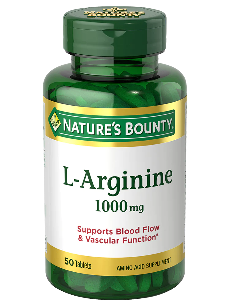 Nature's Bounty L Arginine 1000mg Tablets 50s