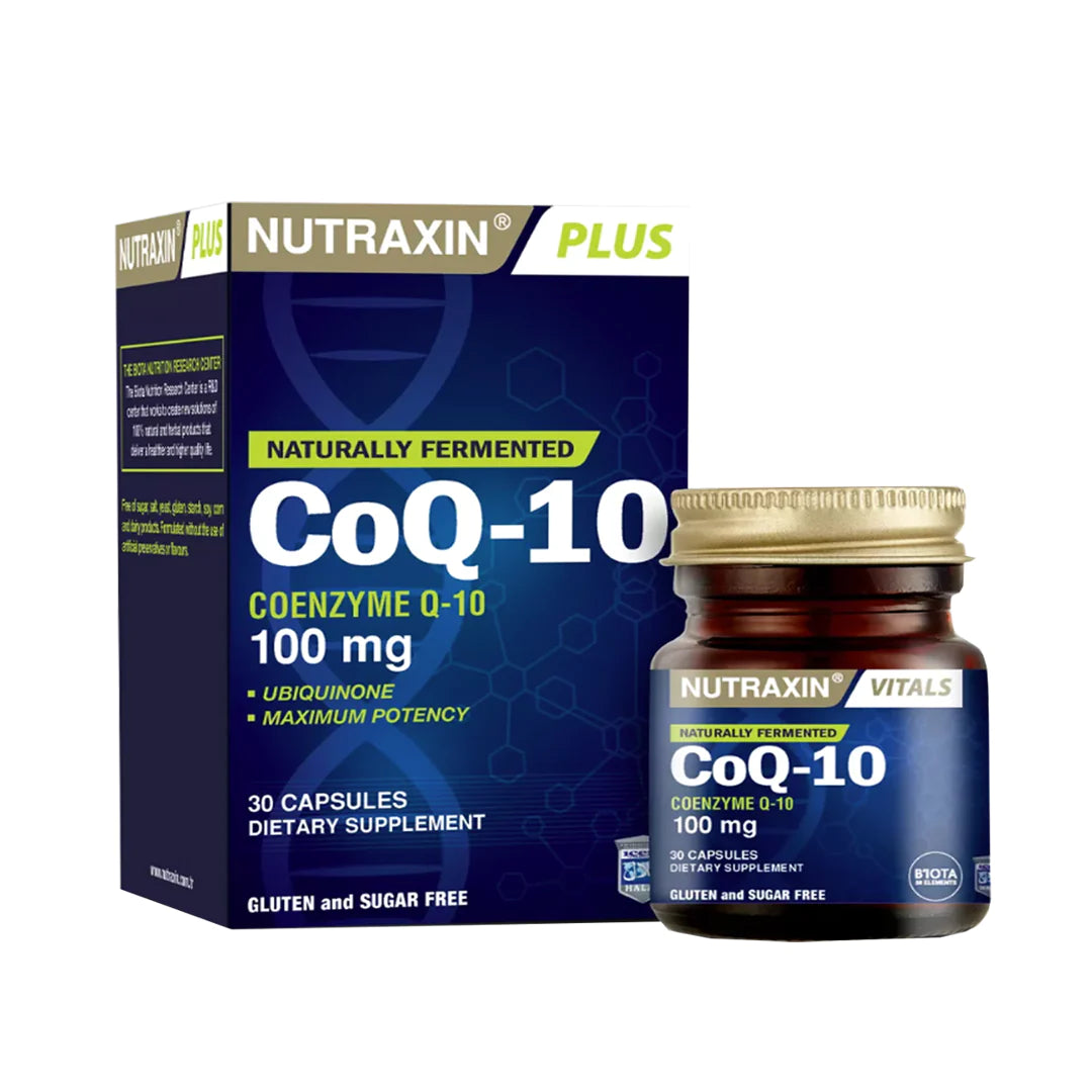 Nutraxin CoQ-10 100mg Capsules 30s