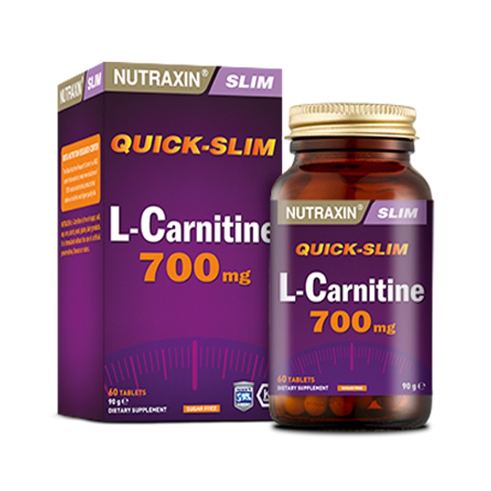 Nutraxin L-Carnitine 700mg Tablets 60s