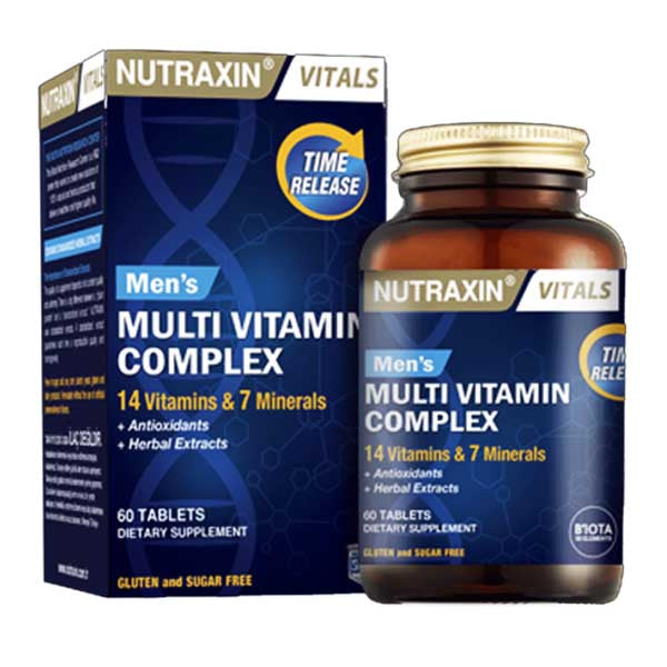 Nutraxin Men's Multi Vitamin Complex Tablets 60s