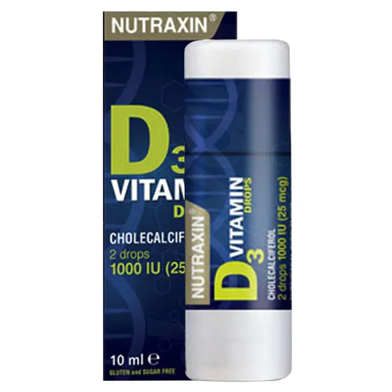 Nutraxin Vitamin D3 1000IU Drops 10ml