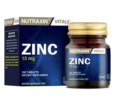 Nutraxin Zinc 15mg Tablets 100s