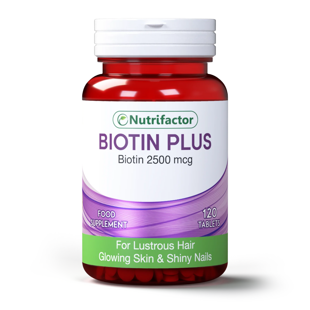 Nutrifactor Biotin Plus 2500mcg Tablets 120s