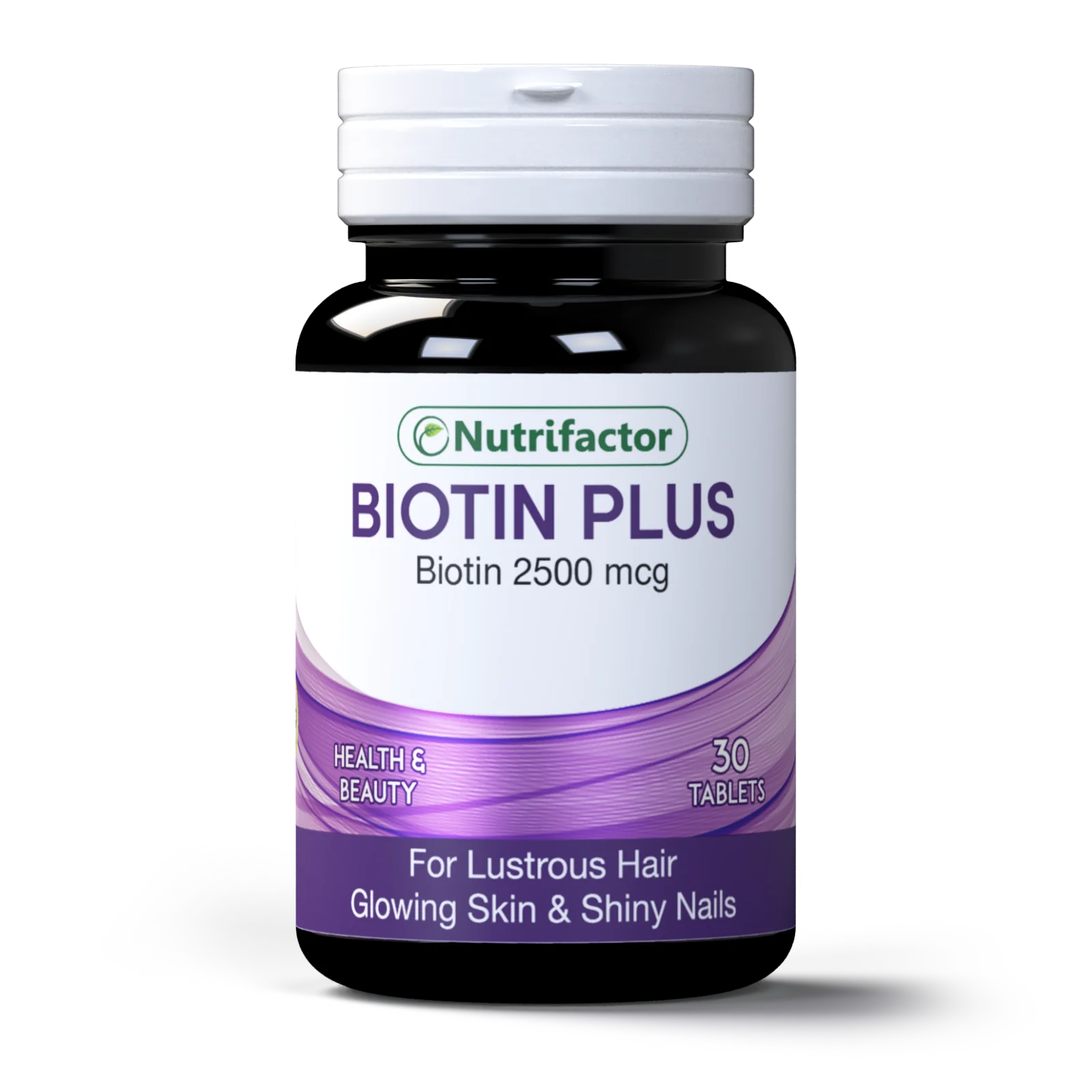 Biofactor Tablets Nutrifactor Biotin Plus 2500mcg Tablets 30s - Superdrugs