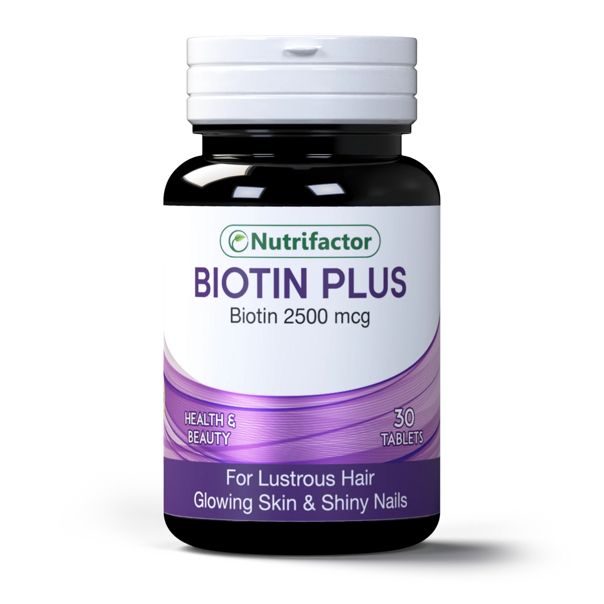 Nutrifactor Biotin Plus 2500mcg Tablets 30s