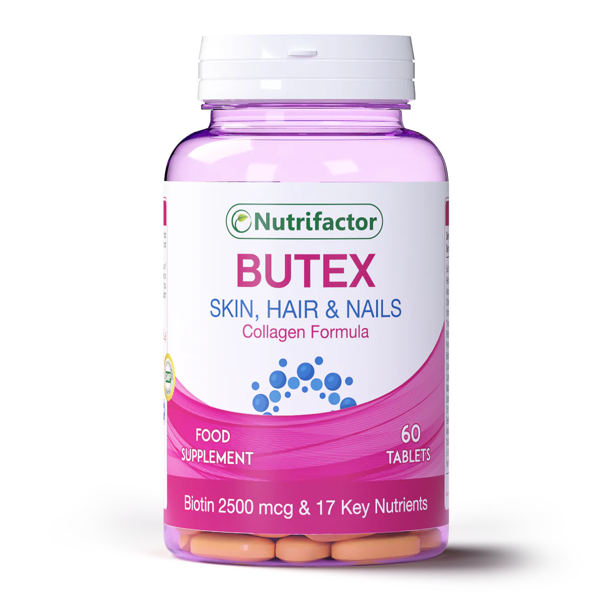 Nutrifactor Butex -Collagen Formula Tablets 60s