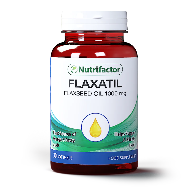 Nutrifactor Flaxatil 1000mg Softgels 30s