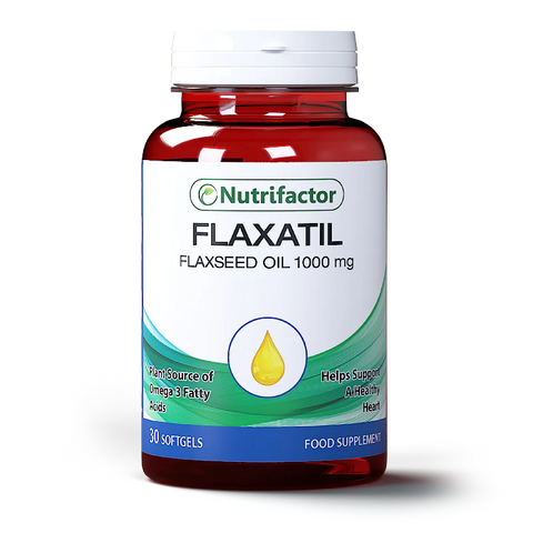 Nutrifactor Flaxatil 1000mg Softgels 30s