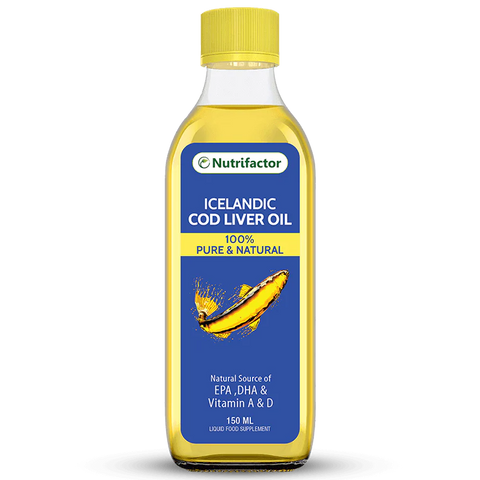 Nutrifactor Icelandic Cod Liver Oil 150ml