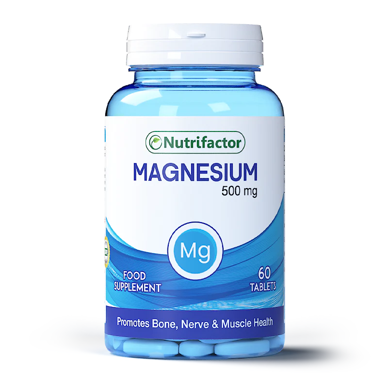 M Rasheed Nutrifactor Nutrifactor Magnesium 500mg Tablets 60s - Superdrugs