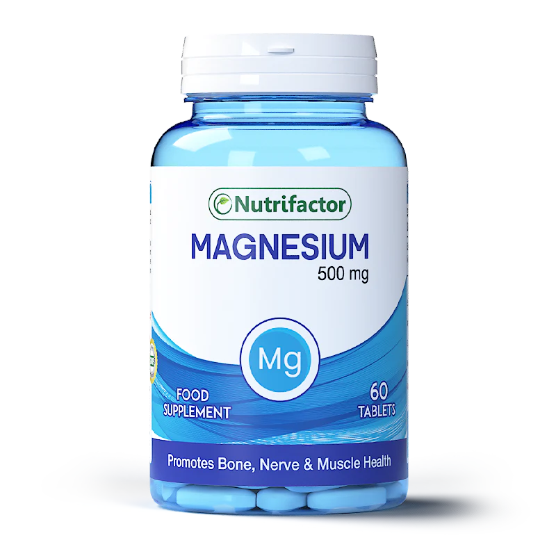 Nutrifactor Magnesium 500mg Tablets 60s