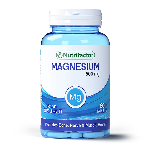 Nutrifactor Magnesium 500mg Tablets 60s