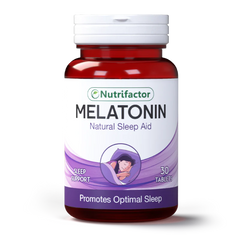 Nutrifactor Melatonin 3mg Tablets 30s