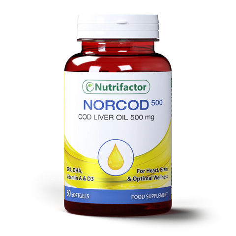 Nutrifactor Norcod 500mg Softgels 60s