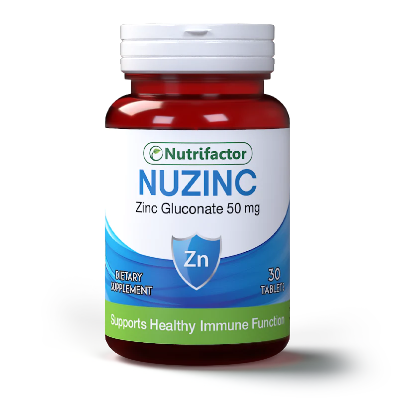 Nutrifactor Nuzinc 50mg Tablets 30s