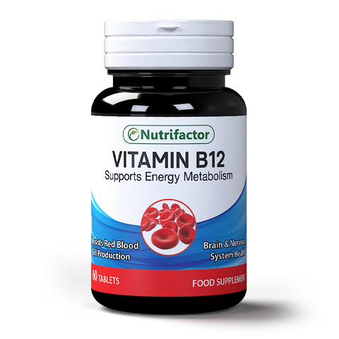 Nutrifactor Vitamin B12 Tablets 60s