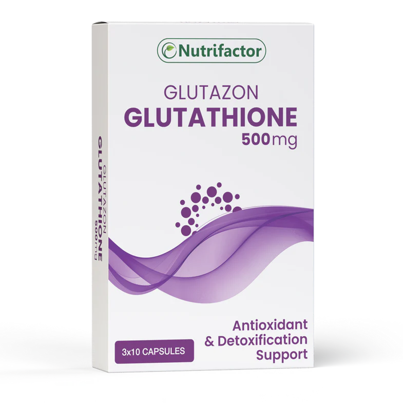 Nutrifactor Glutazon 500mg Capsules 30s