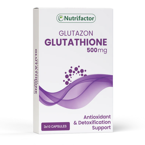 Nutrifactor Glutazon 500mg Capsules 30s