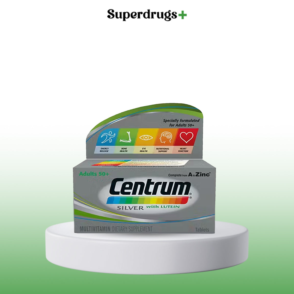 Centrum Silver with Lutein Tablet 100s