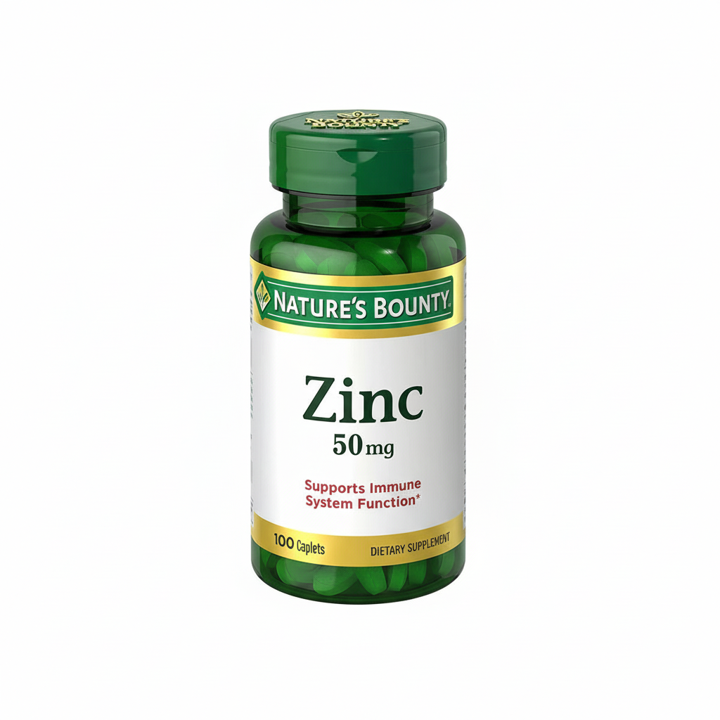 Nature's Bounty Zinc 50mg Caplets 100s
