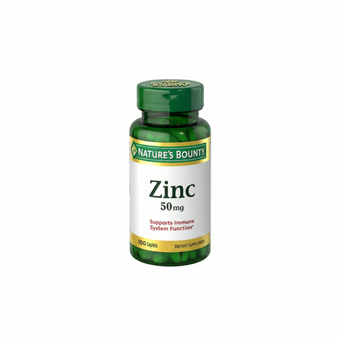 Nature's Bounty Zinc 50mg Caplets 100s