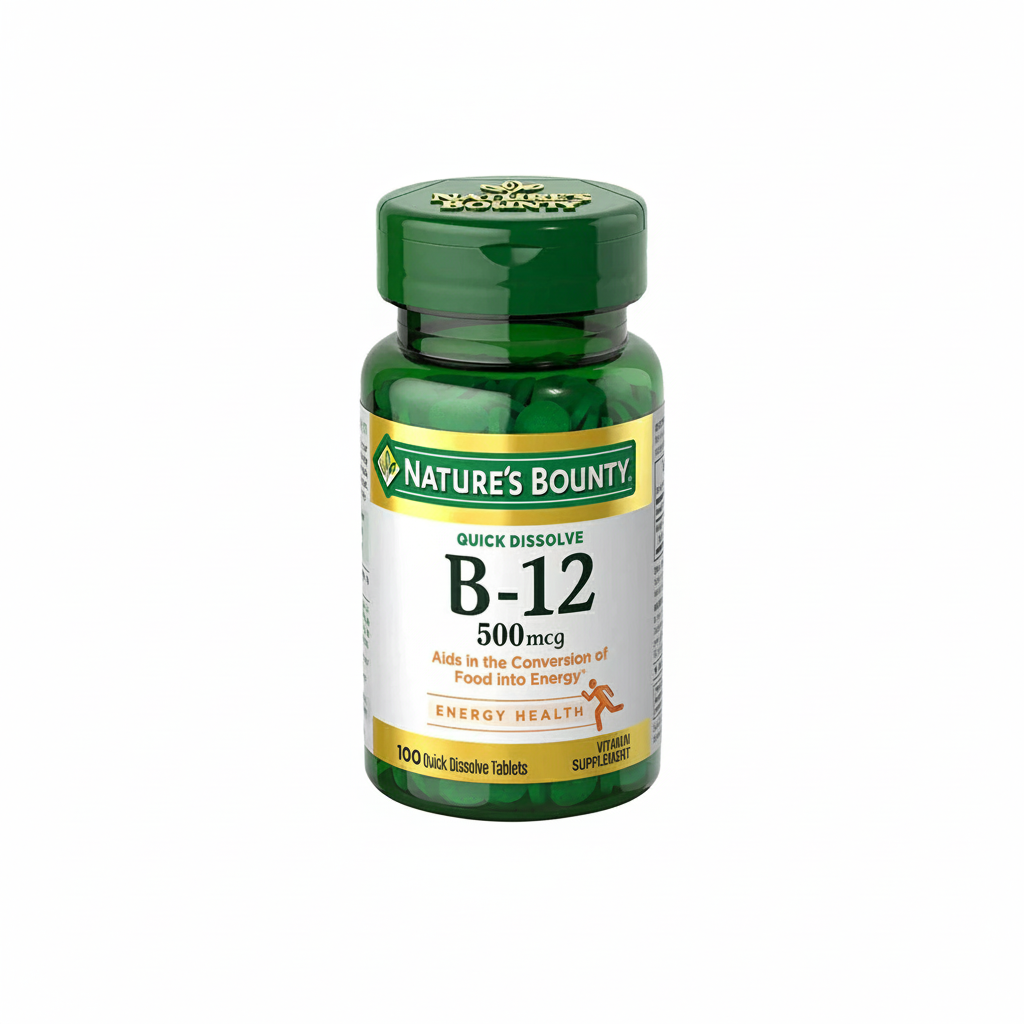 Nature's Bounty B-12 500mcg Tablets 100s