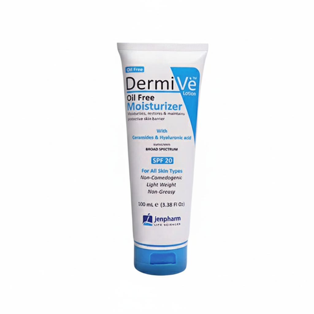 DermiVe Oil Free Moisturizer Lotion 100mL