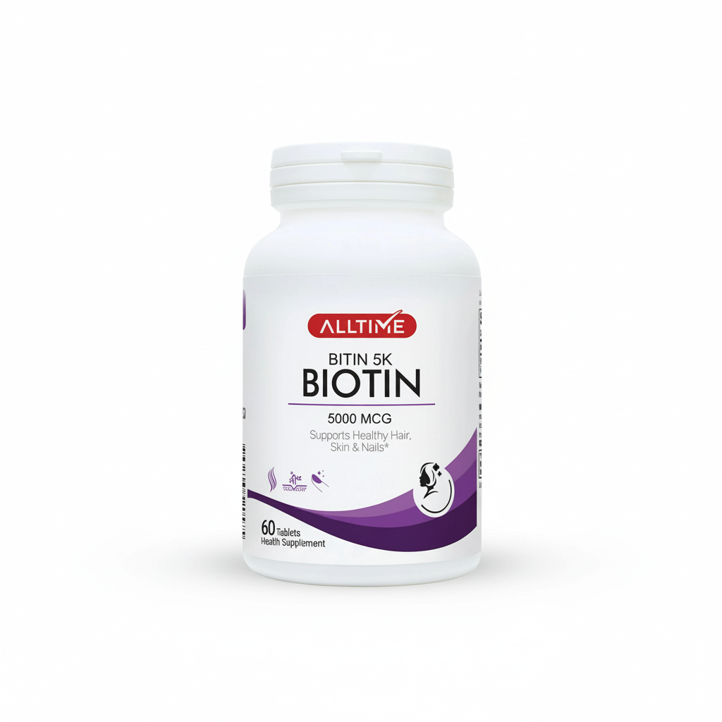 AllTime Bitin 5K (Biotin 5000mcg) 60s