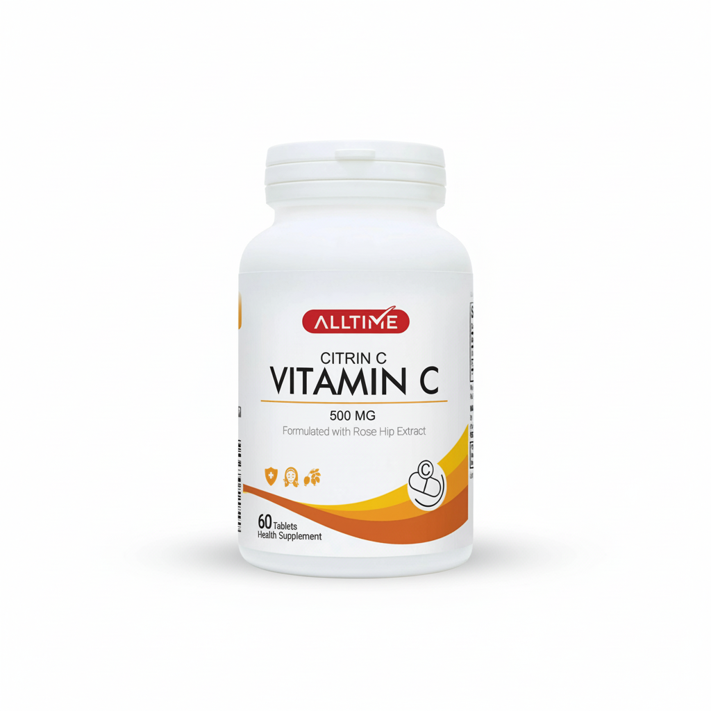 Citrum C AllTime Citrin C (Vitamin C 500mg) Tablet 60s - Superdrugs