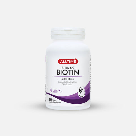 AllTime Bitin 5K (Biotin 5000mcg) 60s