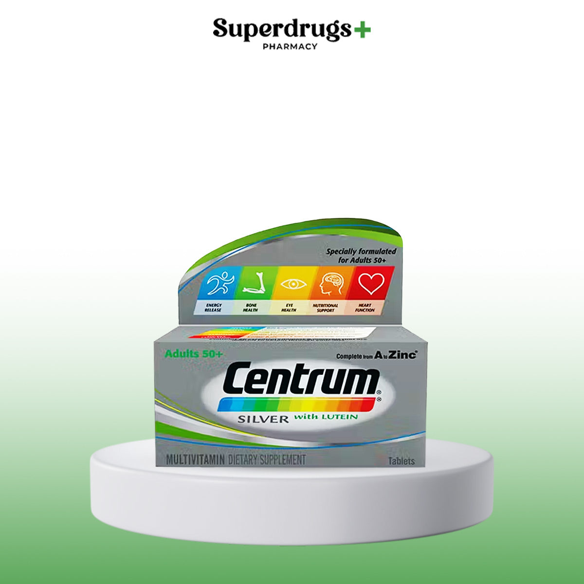 Centrum Silver with Lutein Tablet 100s