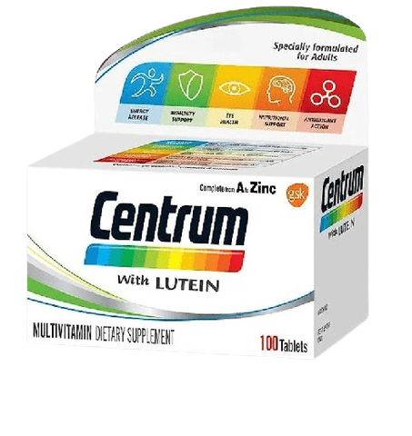 Centrum with Lutein Tablets 100s