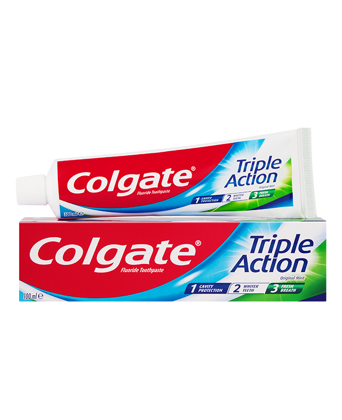 Colgate Triple Action Toothpaste 100ml