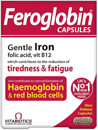 Vitabiotics Feroglobin B12 Capsules 30s