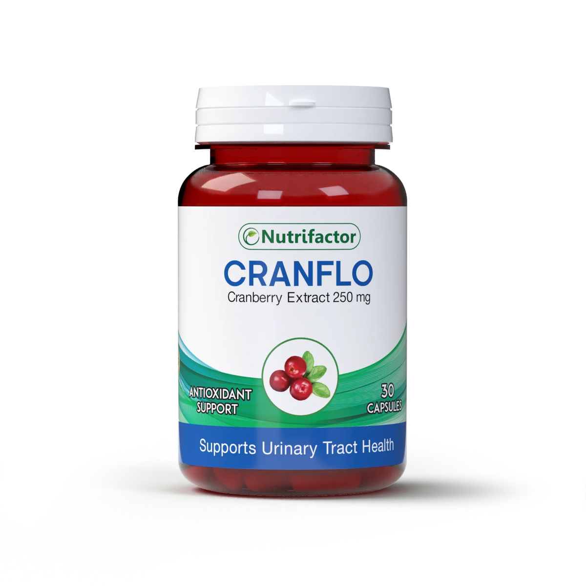 Nutrifactor Cranflo 250mg Capsules 30s