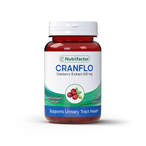 Nutrifactor Cranflo 250mg Capsules 30s