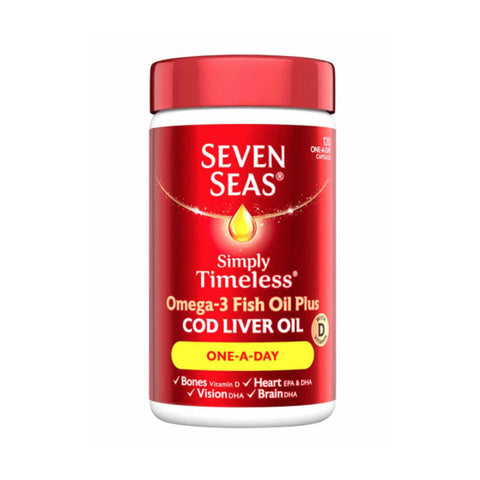Seven Seas Cod Liver Oil Capsules 120s